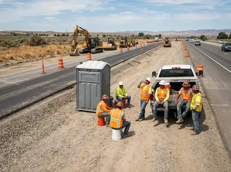 highway-road-construction-crew-007 — frequently asked questions, Porta Potty and Restroom Rentals in Gentry, AR